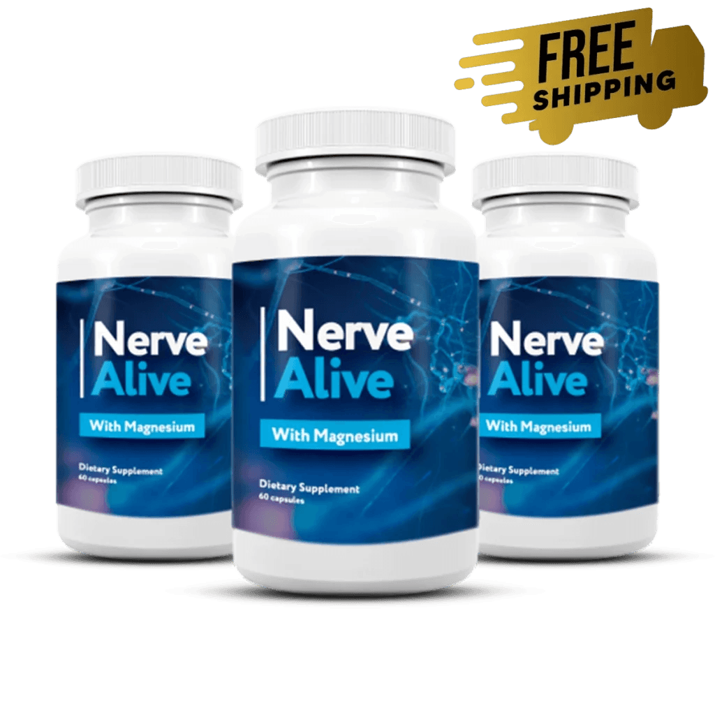 Nerve Alive 3 bottles — complete 90-day protocol bundle